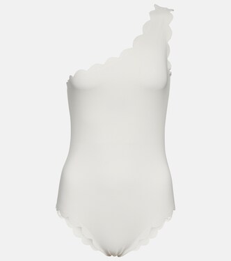 Santa Barbara one-shoulder swimsuit | Marysia