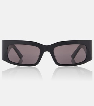 Logo rectangular sunglasses | Balenciaga