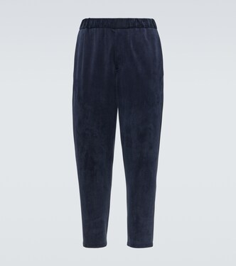 Jersey straight pants | Giorgio Armani