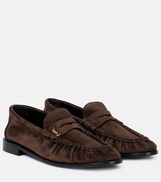Loafers Le Loafer aus Veloursleder | Saint Laurent