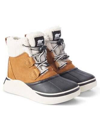 Out N About IV Chillz leather snow boots | Sorel Kids