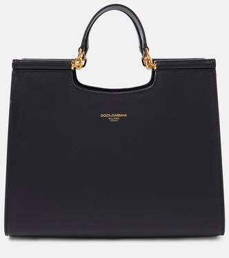 Borsa Sicily Medium in pelle | Dolce&Gabbana