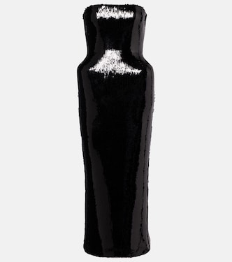 Sequined bustier dress | David Koma