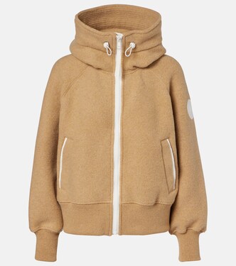 Chilliwack wool-blend fleece bomber jacket | Canada Goose