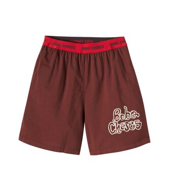 Logo cotton shorts | Bobo Choses