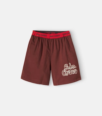 Logo cotton shorts | Bobo Choses