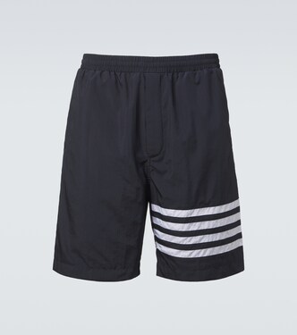 4-Bar ripstop shorts | Thom Browne