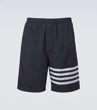4-Bar ripstop shorts | Thom Browne