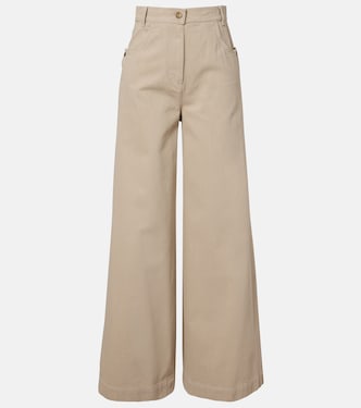 High-rise wide-leg jeans | Max Mara