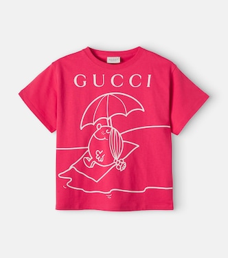 X Mr. Men T-Shirt Little Miss aus Baumwoll-Jersey | Gucci Kids