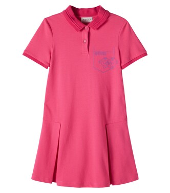 x Mr. Men Little Miss cotton-blend polo dress | Gucci Kids