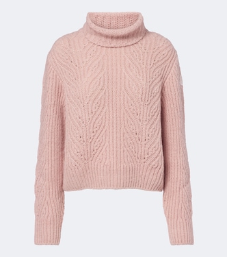 Wool, alpaca, and cashmere turtleneck sweater | Moncler