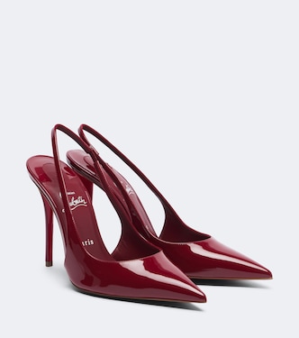 Miss Z漆皮露跟高跟鞋 | Christian Louboutin