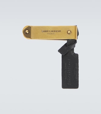 Pince à billets en cuir | Saint Laurent