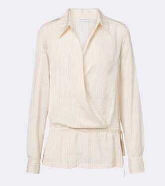Top cache-cœur à rayures | Dries Van Noten
