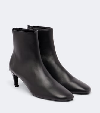 Leather ankle boots | Toteme
