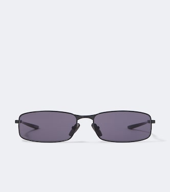 Logo rectangular sunglasses | Balenciaga