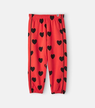 Pantalon de survêtement Hearts en coton | Mini Rodini
