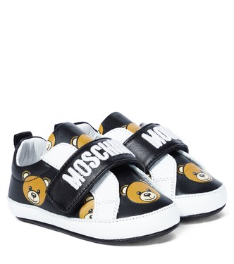 Baby leather sneakers | Moschino Kids
