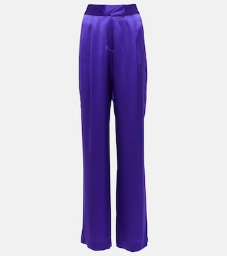 Pantalon ample en satin de soie | The Sei