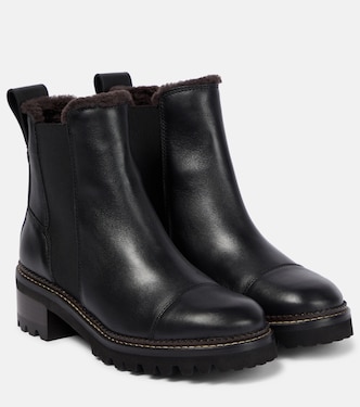 Botas Chelsea Mallory de piel | See By Chloé