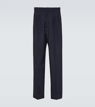 Virgin wool straight pants | Kenzo