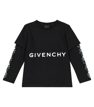 Logo cotton T-shirt | Givenchy Kids