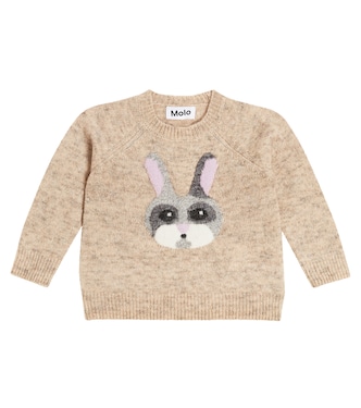 Baby Gilby alpaca and wool-blend sweater | Molo