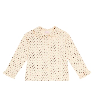 Ania floral cotton shirt | La Coqueta