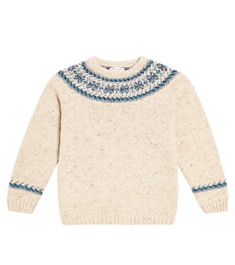 Fair Isle wool-blend intarsia sweater | La Coqueta