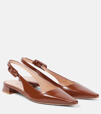 Slingback-Pumps aus Lackleder | Gianvito Rossi