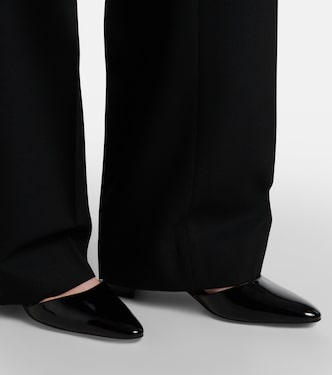 Aspro 30 patent leather slingback pumps in black - Manolo Blahnik