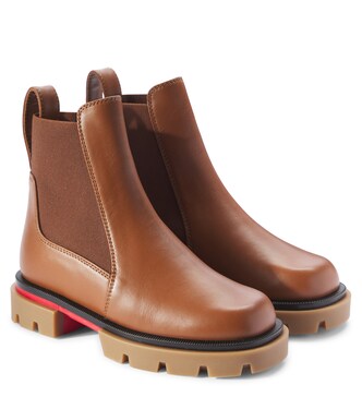 Botas chelsea Marchacroche de piel | Christian Louboutin Kids