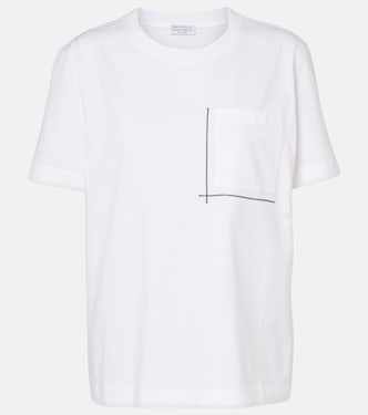 Cotton jersey T-shirt | Brunello Cucinelli