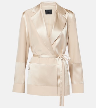 Amelia silk satin jacket | Joseph