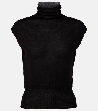 Top Turtle en laine vierge | Rick Owens