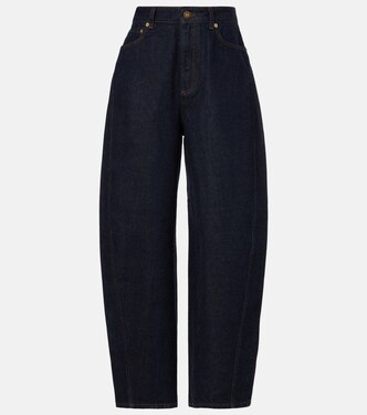 Cocoon high-rise wide-leg jeans | Givenchy