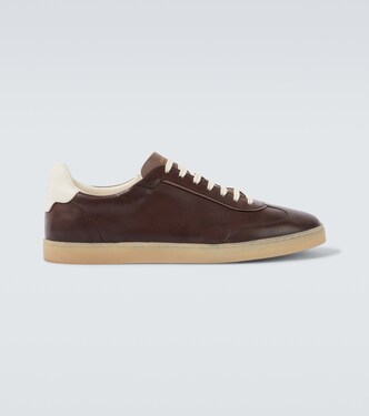 Leather sneakers | Brunello Cucinelli