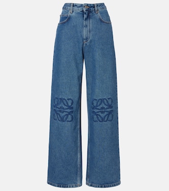 Anagram wide-leg jeans | Loewe