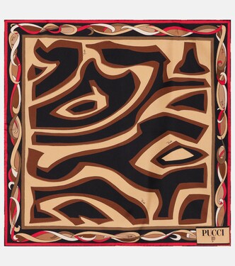 Labirinto silk twill scarf | Pucci