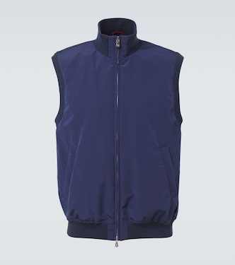 Padded technical vest | Brunello Cucinelli