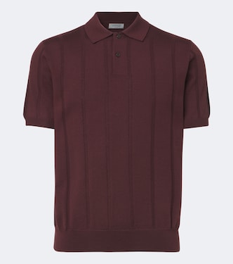 Virgin wool polo shirt | Canali