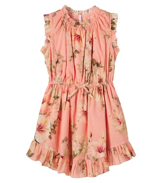 Mahon floral cotton dress | Zimmermann Kids