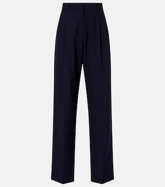 Mune wool straight pants | The Row