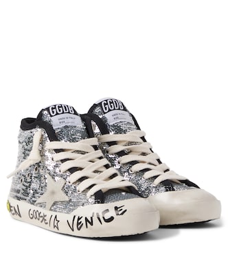 Sneakers Francy Penstar mit Pailletten | Golden Goose Kids