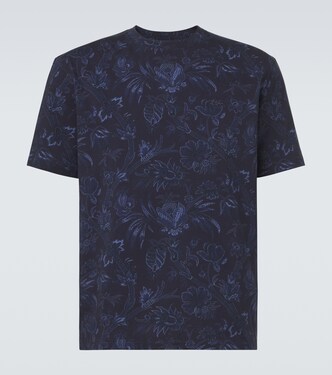 Floral cotton T-shirt | Etro