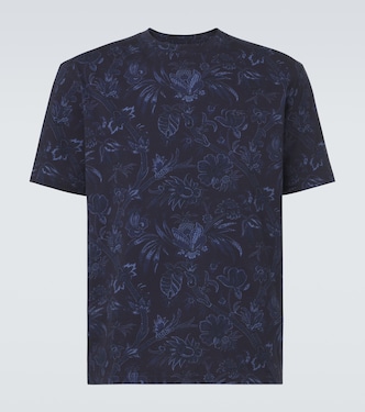 Bedrucktes T-Shirt aus Baumwolle | Etro