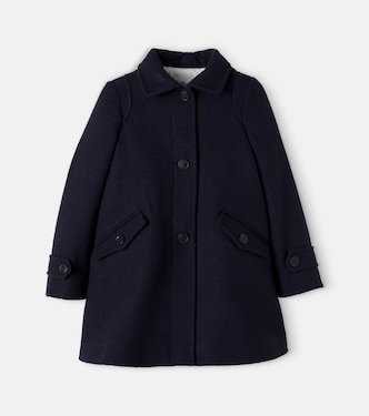 Toscane cotton and wool coat | Bonpoint