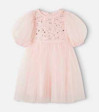 Powder Puff embellished tulle dress | Tutu Du Monde