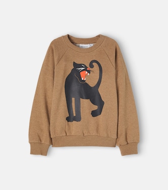 Printed cotton sweater | Mini Rodini